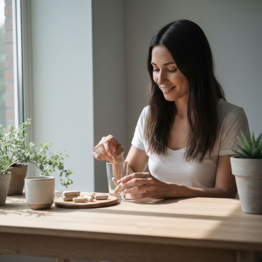 Ruhige Morgenroutine mit natürlichen Supplements